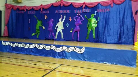 This was for a Talent Show celebration at a High School. It 