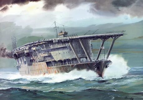 Japanese empire aircraft carrier images