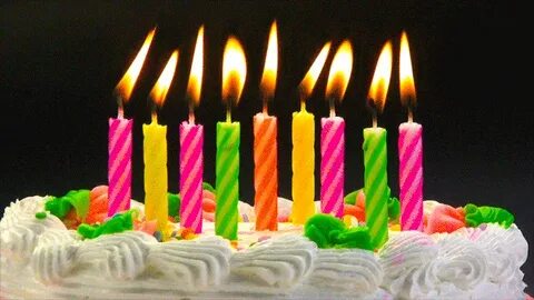 Birthday candle гифки, анимированные GIF изображения birthda