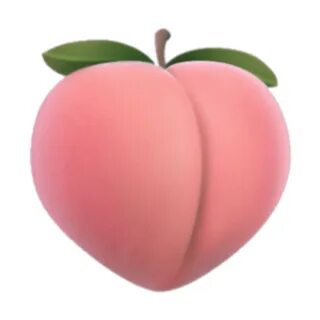Peach water squirt emoji
