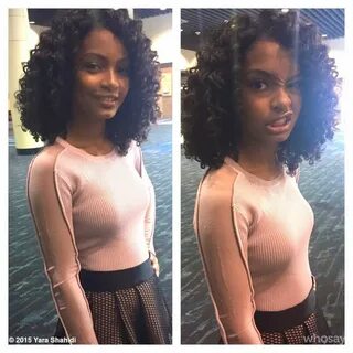 Yara Shahidi's Photo Natural hair styles, Biracial hair, Yar