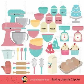 Baking Clipart Baking Utensils Clip Art Baking Equipment Ets