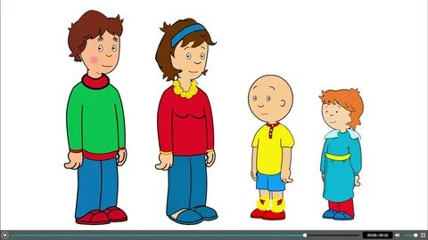 Accurate Caillou Family in Vyond - YouTube