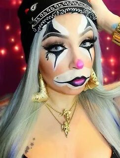Clown makeup, Girl clown makeup, Halloween makeup