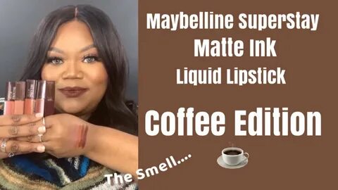 Maybelline SuperStay Matte Ink Liquid Lipstick - Coffee Edit