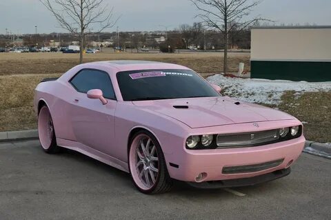 Dodge Challenger SRT8 Dodge Challenger with a Pink paint j. 
