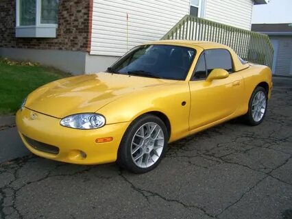 Blazing Yellow - NB Miata MX-5 2002 Special Edition Blazing 