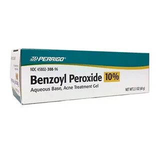 Perrigo бензоил пероксид 10% гель, водная база, 2,1 унции Fr