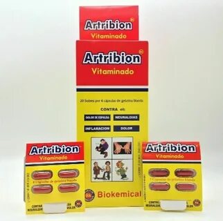 ARTRIBION VITAMINADO 1 DISPLAY 20 Packs x 4 Pills (80 Pastil