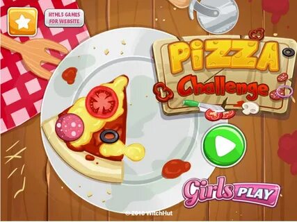 Игра Пицца челлендж - приготовление пиццы на оценку