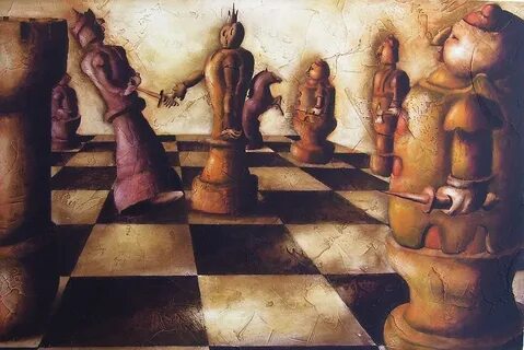 Checkmate Painting by Werner Schreiber Fine Art America