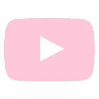 Youtube Icon Aesthetic Light Pink - Erwingrommel