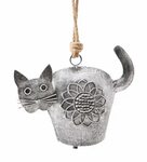 Outdoor Metal Cat Bell Wind Chimes Wind Spinners & Chimes Ga