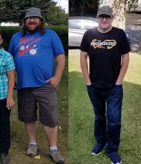 A year apart From 320lbs to 200lbs - Big changes for me over