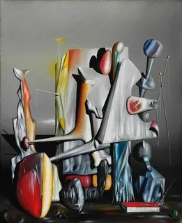 Yves Tanguy - Equivocal Colors, 1943 モ ダ ン ア-ト, シ ュ ル レ ア リ 