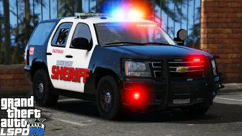 GTA 5 LSPDFR Police Mod 342 ELS K-9 Tahoe Blaine County Sher