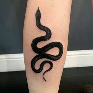 Black Snake Tattoo Black snake tattoo, Snake tattoo, Tattoos
