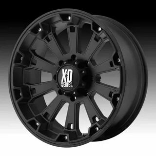 XD Series XD800 Misfit Matte Black Custom Wheels Rims - XD80