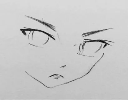 How To Draw Anime Eyes Male Angry - Goimages Connect