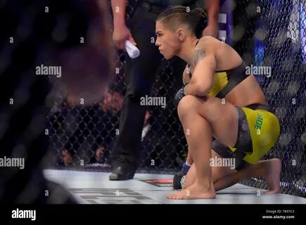 RIO DE JANEIRO, RJ - 12.05.2019: UFC 237 MANAJUNAS VS ANDRADE - Jessica And...