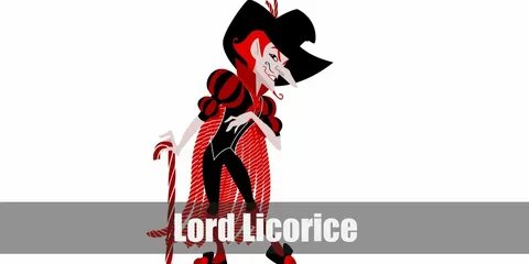 Lord Licorice (Candy Land) Costume for Cosplay & Halloween