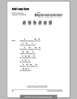 Vocal-instrumental version (printable scores) (Auld Lang Syn