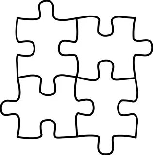 puzzle pieces vector - Besko