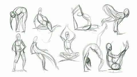 How to draw poses better (male and female poses for beginner