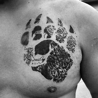 фото тату медведь от 17.11.2017 № 079 - bear tattoo - tattoo