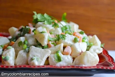 Ensalada Rusa (Russian Salad) My Colombian Recipes Colombian