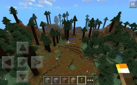 Birch Forest, Mega Taiga AND Ice Spike biome next to each ot