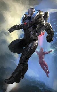 Avengers: Endgame - Alternate War Machine Mk 5 Concept (2016