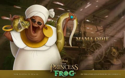 Mama Odie and Juju from Princess and the Frog Desktop Wallpa