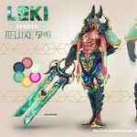 ArtStation - Warframe: Loki Deluxe Skin
