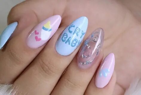 Pin by Kate Mayor on melanie martinez Baby nails, Nails, Pre