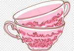 Free download Teacup Coffee cup Teaware, Pink cute cartoon p