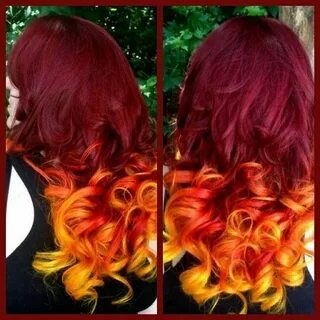 hair to flames - Google Search Flame hair, Artistic hair, Om