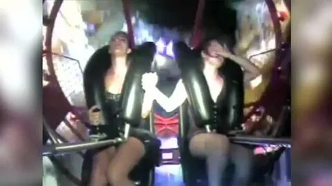 Woman Has Intense Orgasm On Theme Park Ride