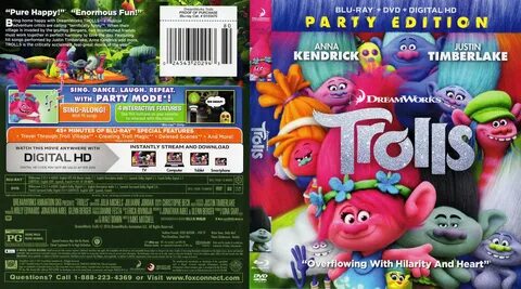 Trolls 2016 Dvd Cover / Alternative torrents for 'trolls dvd