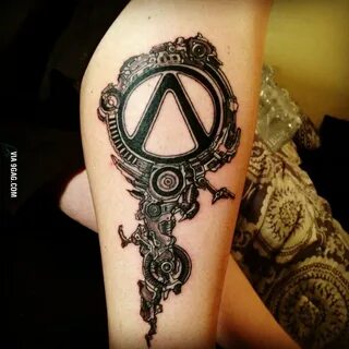 Borderlands tattoo, Tattoos, Body art