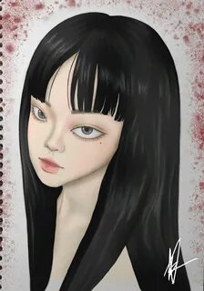 ArtStation - Tomie Junji Ito Fanart