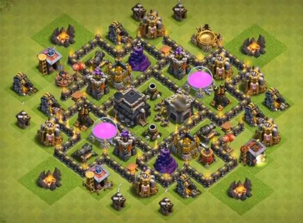 21+ Best TH6 Farming/Defense Base Links 2021 (New!) Clash of