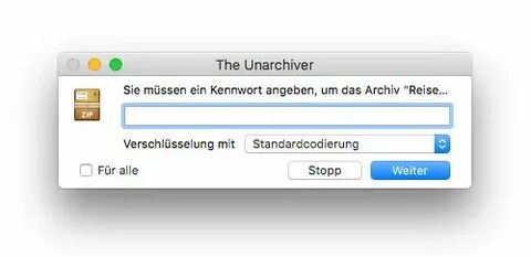 macOS: ZIP-Archiv mit Passwortschutz erstellen " ifun.de