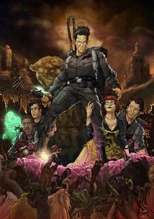Ghostbusters' Meets 'Army of Darkness' Artwork Ghostbusters,