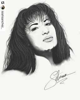 Selena Daily on Instagram: "Artwork done by @isiahsanchez" S