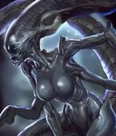 Human to Alien morphing in Alien: Covenant and Black Goo eff