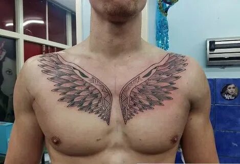 Wing Tattoos on Chest Designs, Ideas and Meaning - Tattoos F