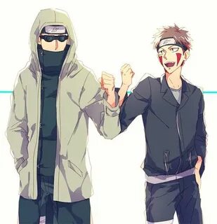 Kiba x Shino via Tumblr Anime naruto, Naruto, Shino