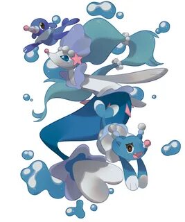 Popplio, Brionne, and Primarina Pokemon alola, Pokemon, Poke