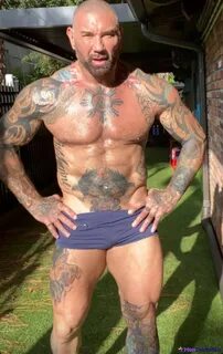 Dave Bautista Nude Ass And Sexy Shirtless Collection - Men C